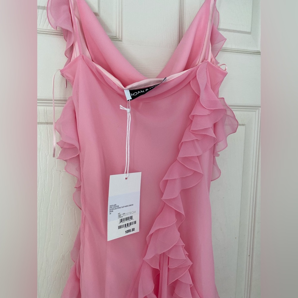 Mach & Mach Ruffle Mini Slipdress - Picture 6 of 14